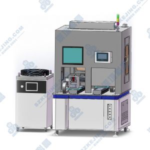 方形鋁殼密封釘激光焊接機